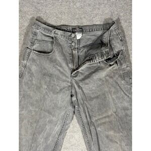 Vintage Guess by Georges Marciano Mens Black Acid Wash Jeans 40x32 Made in USA